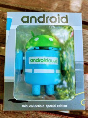Android Mini Collectible Figure - Android Auto Special Edition, Sealed in Box